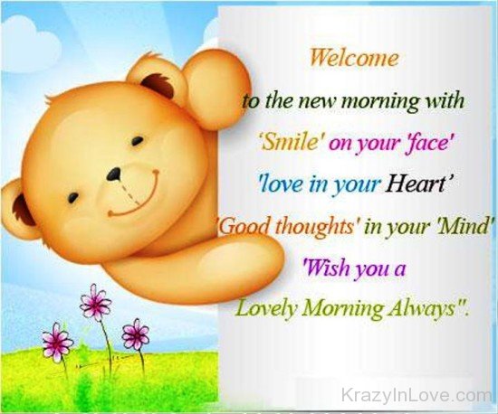 Welcome To The New Morning With Smile-rwq143