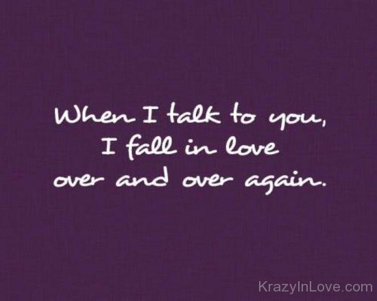 When I Talk To You,I Fall In Love-ikm255