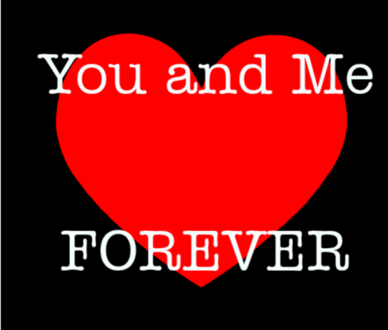 You And Me Forever In Heart-pol9088