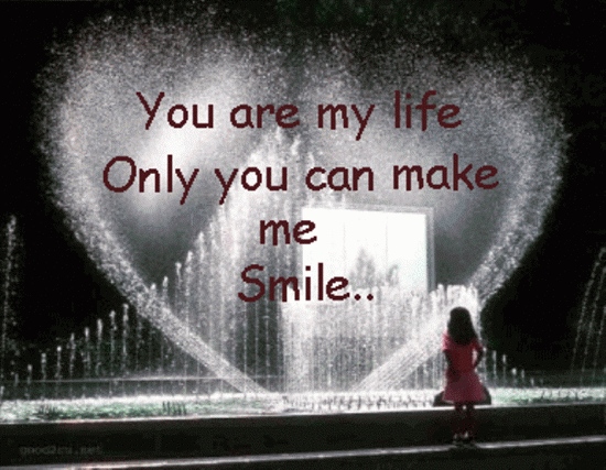 You Are My Life Only You Can Make Me Smile-pyb613