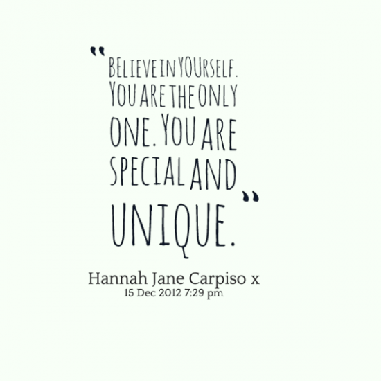 You Are Special And Unique-tbw236