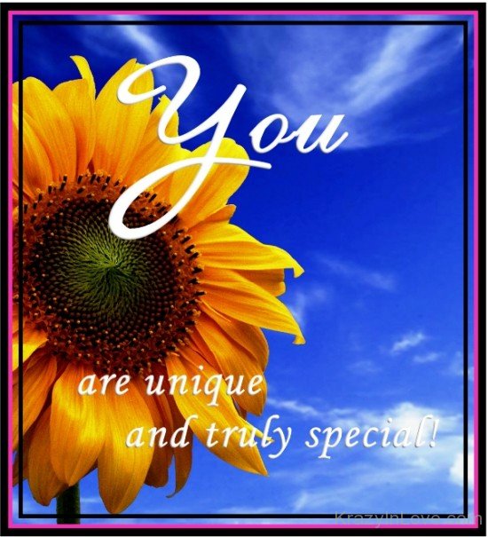 You Are Unique And Truly Special-tbw255