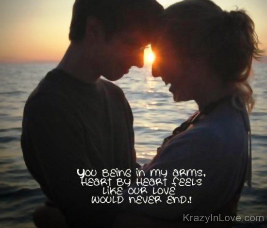 You being In My Arms-tvr582