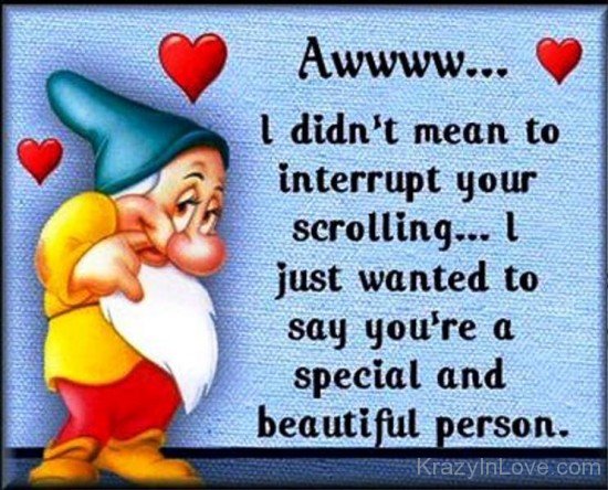 You're A Special And Beautiful Person-tbw263