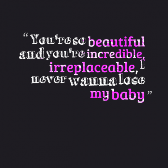 You're So Beautiful And You're Incredible-ybe2109