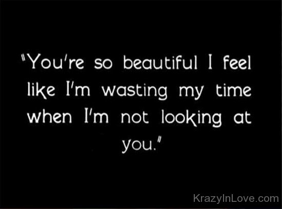 You're So Beautiful I Feel Like-ybe2110