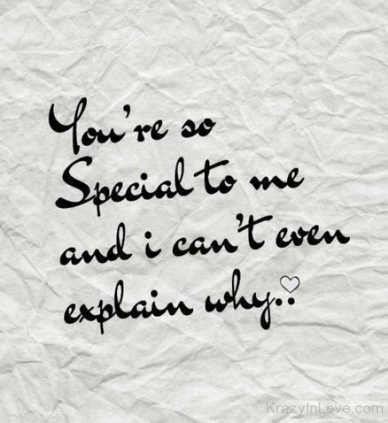 You're So Special To Me And I Can't-tbw266