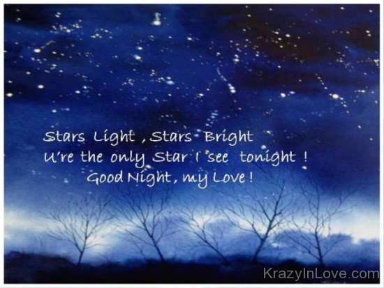 You're The Only Star I See Tonight-rtd337