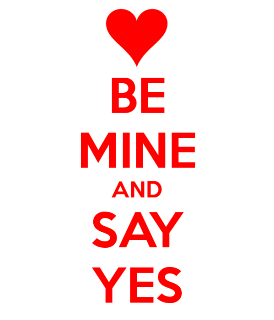 Be Mine And Say Yes-ebs2302