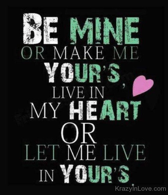 Be Mine Or Make Me Your's-ebs2307
