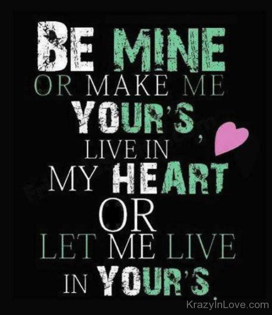 Be Mine Or Make Me Your's-ebs2307