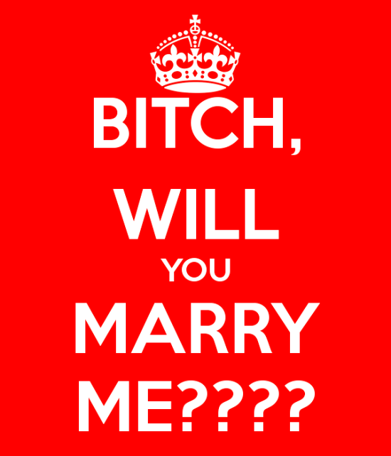 Bitch Will You Marry Me-tvd3503