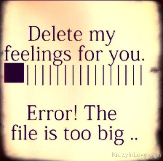 Delete My Feelings For You-PPY8017