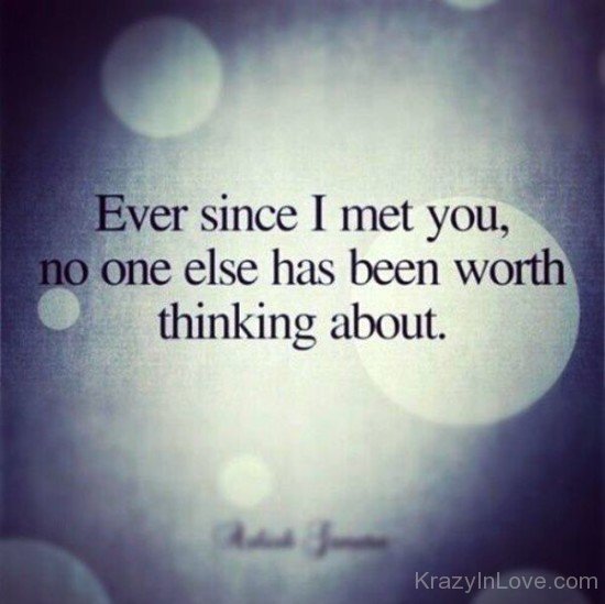 Ever Since I Met You-tgb67013