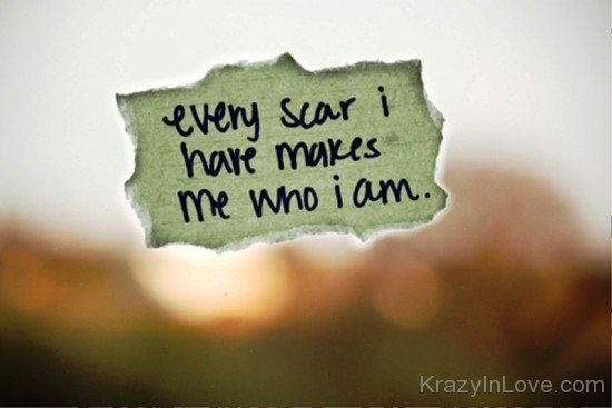 Every Scar I Have Makes Me-PPY8028