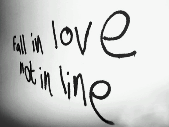 Fall In Love Not In Line-yhr8119
