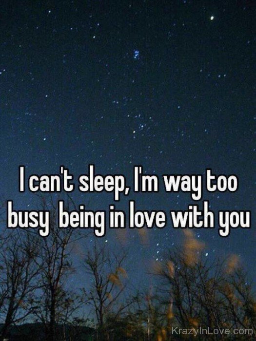 I Can't Sleep,I'm Way Too Busy Being In Love With You-hdc5626