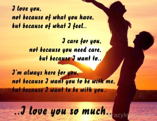 I Care For You I Love You So Much-twg7913