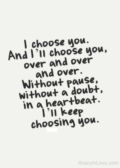 I Choose You And I'll Choose You-tds2313