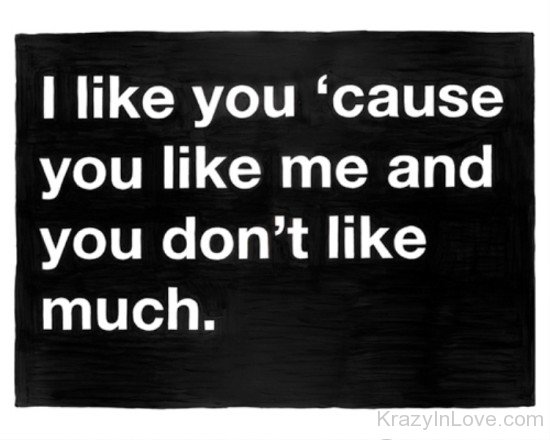 I Like You Cause You Like Me-rrt521