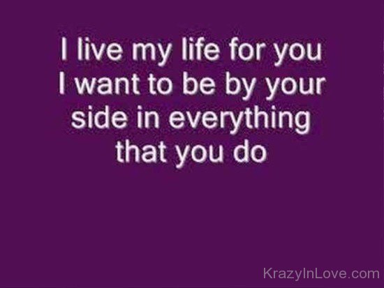 I Live My Life For You-yhf4712
