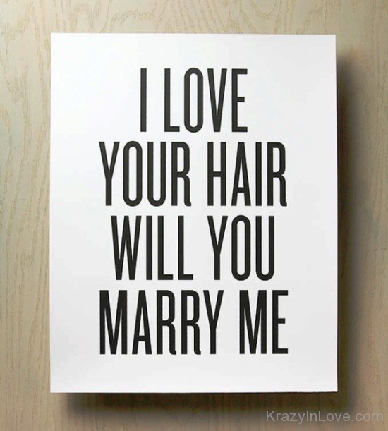 I Love Your Hair-tvd3506