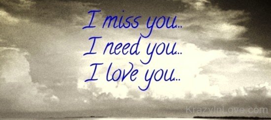 I Miss You,I Need You,I Love You-ddg5418