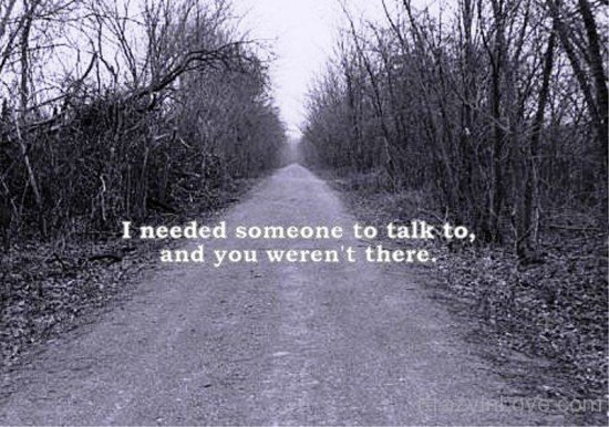 I Needed Someone To Talk To-tgg5431