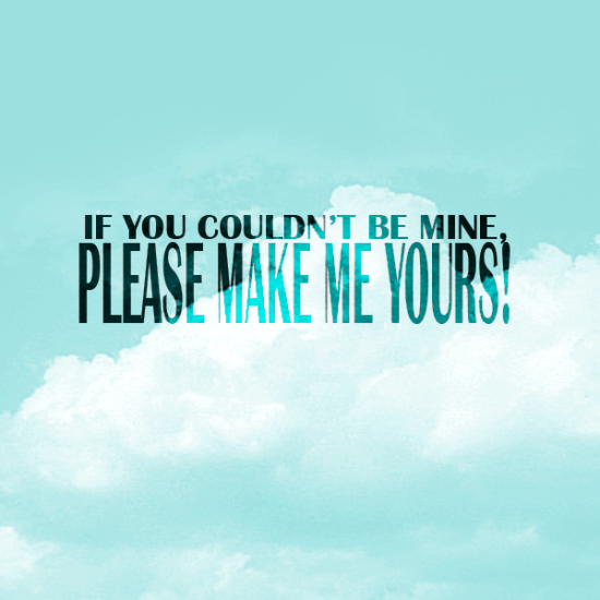 If You Couldn't Be Mine-ebs2327