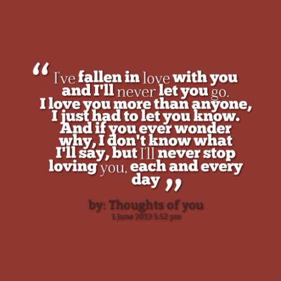 I've Fallen In Love With You-fgy6534