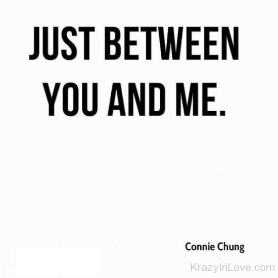 Just Between You And Me-ghh9723