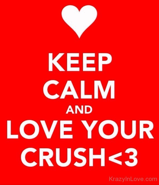 Keep Calm And Love Your Crush-wwe723