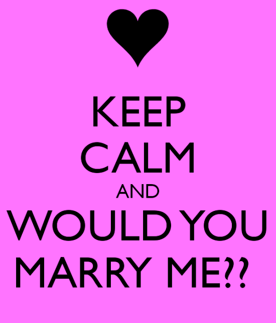 Keep Calm And Would You Marry Me-tvd3513