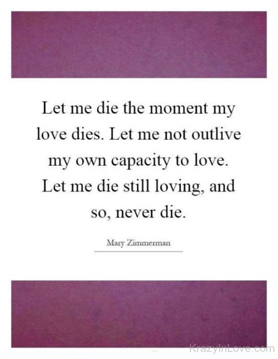 Let Me Die The Moment My Love Dies-gns3207
