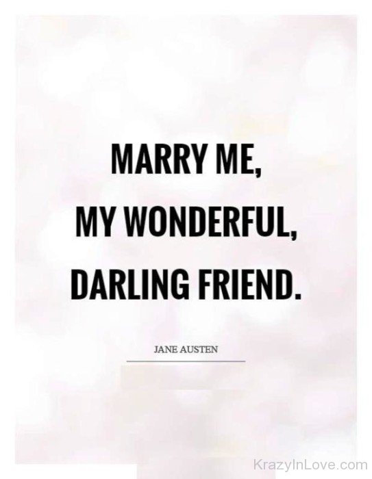 Marry Me,My Wonderful Darling Friend-tvd3522