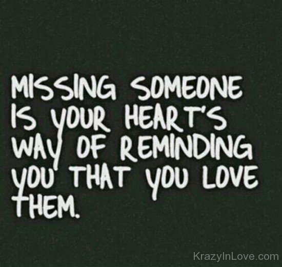 Missing Someone Is Your Heart's-PPY8110