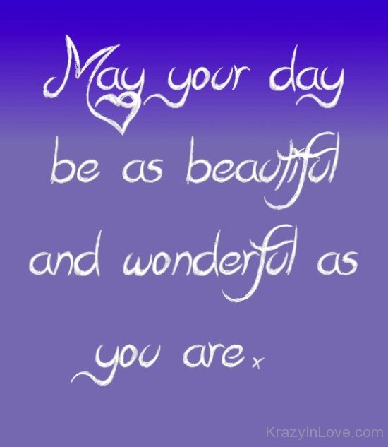 Mya Your Day Be As Beautiful-vff7834