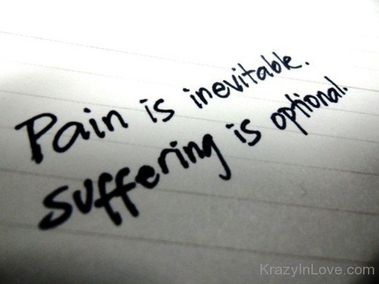 Pain Is Inevitable-PPY8132