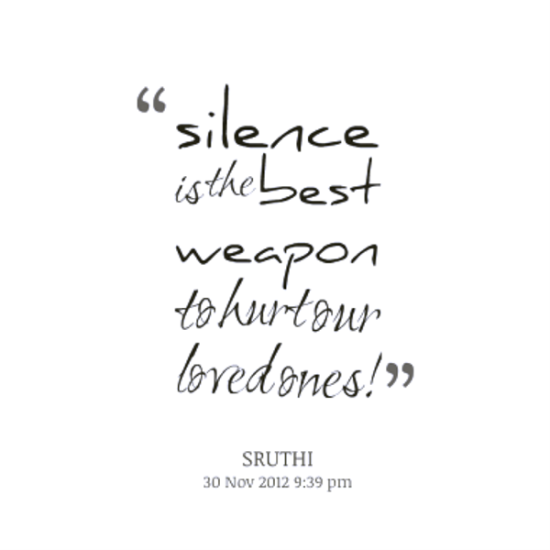 Silence Is The Best Weapon-PPY8143