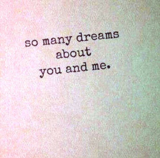 So Many Dreams About You And Me-ghh9733