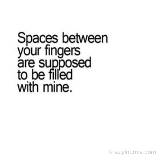 Spaces Between Your Fingers-ebs2342