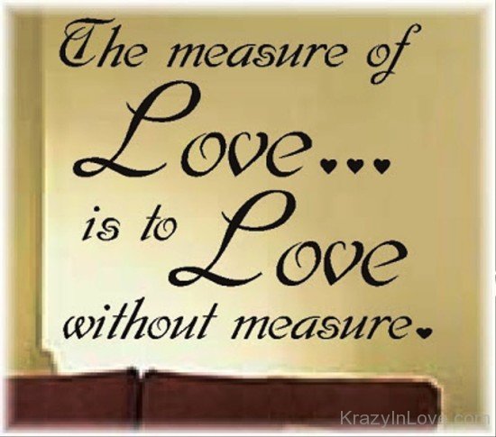 The Measure Of Love-yhd3828