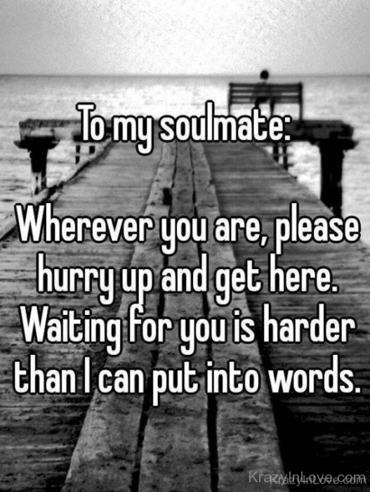 To My Soulmate Wherever You Are-bnn8720