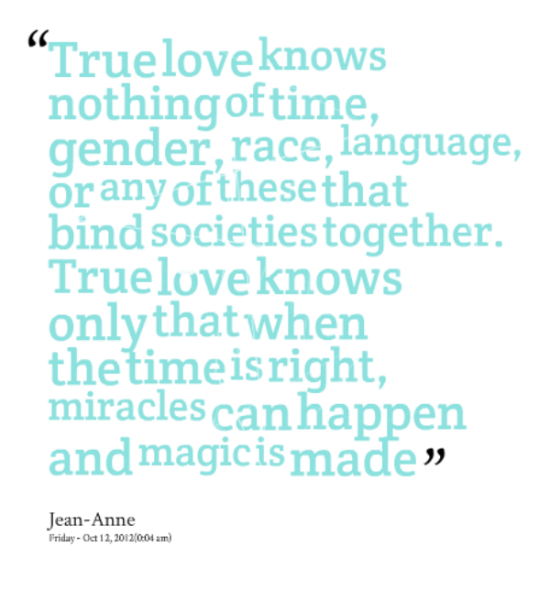 True Love Knows Nothing Of Time-rvy5257