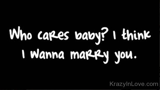 Who Cares Baby-tvd3532