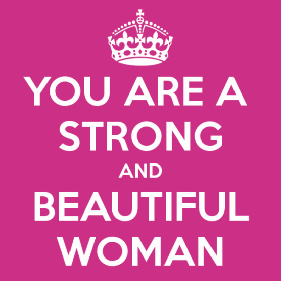 You Are A Strong And Beautiful Woman-vff7847
