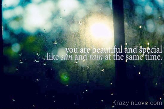 You Are Beautiful And Special-vff7851
