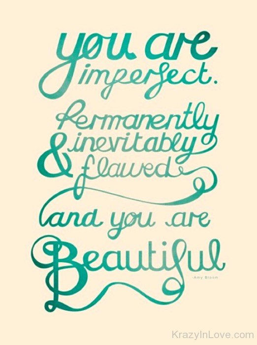 You Are Imperfect-vff7869