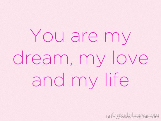 You Are My Dream