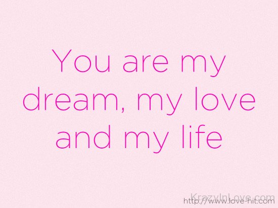 You Are My Dream